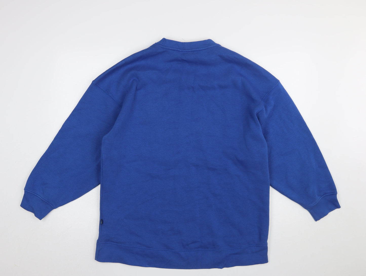 Womens UK Size L Peacocks Sport Blue Pullover Sweatshirt