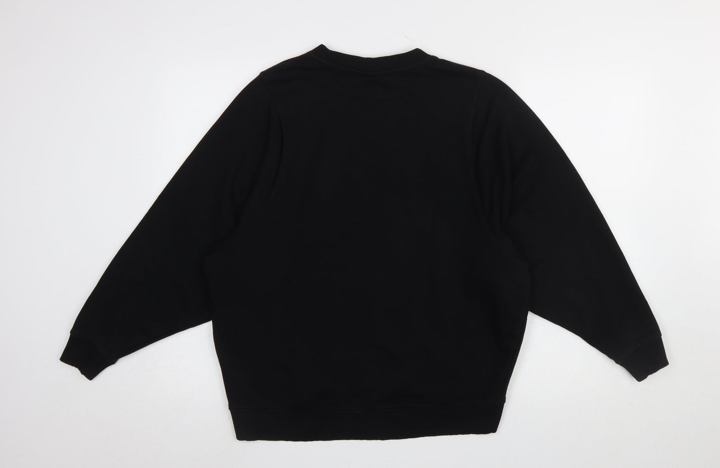 Womens UK Size S Monki Black Pullover Sweatshirt