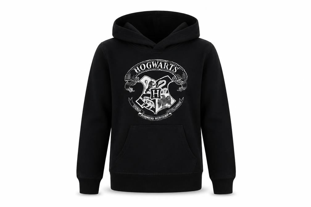Girls UK Size 9-10 Years H&M Black Pullover Hoodie