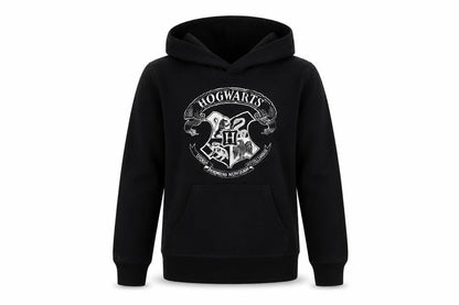Girls UK Size 9-10 Years H&M Black Pullover Hoodie