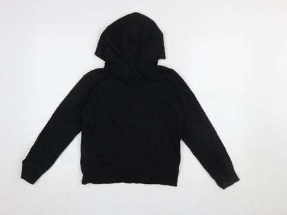 Girls UK Size 9-10 Years H&M Black Pullover Hoodie