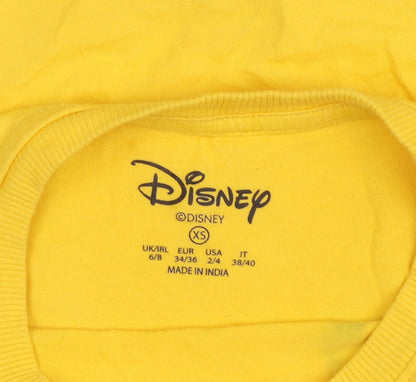 Primark Women’s Yellow The Lion King Simba T-Shirt Nightshirt XS