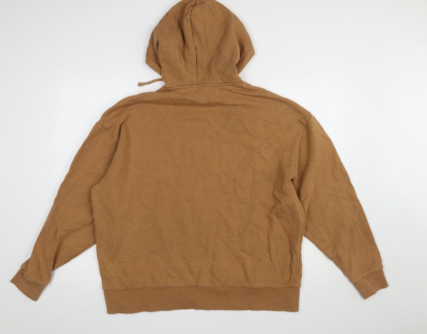 Womens UK Size 8 COLLUSION Brown Pullover Hoodie