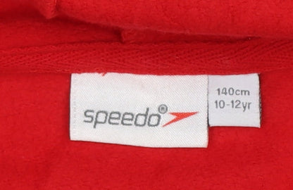 Boys UK Size 10-12 Years Speedo Red Pullover Hoodie