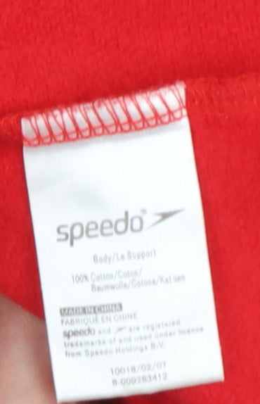 Boys UK Size 10-12 Years Speedo Red Pullover Hoodie