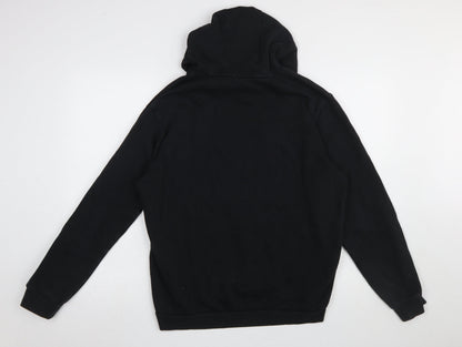 Mens UK Size L adidas Black Pullover Hoodie