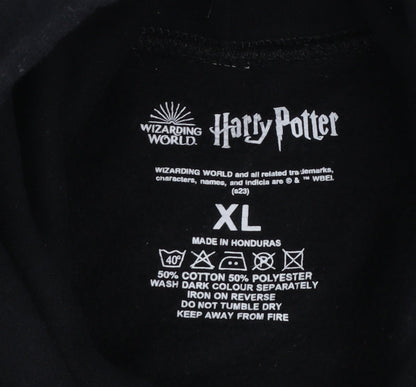 Boys UK Size XL Harry Potter Black Pullover Hoodie