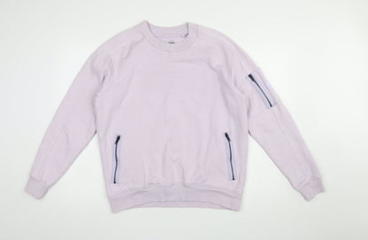 Mens UK Size M NEXT Purple Pullover Sweatshirt