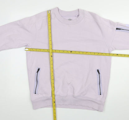 Mens UK Size M NEXT Purple Pullover Sweatshirt