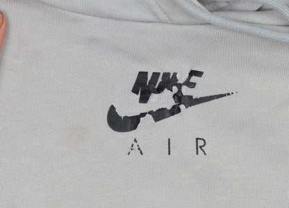 Womens UK Size S Nike Grey Pullover Hoodie