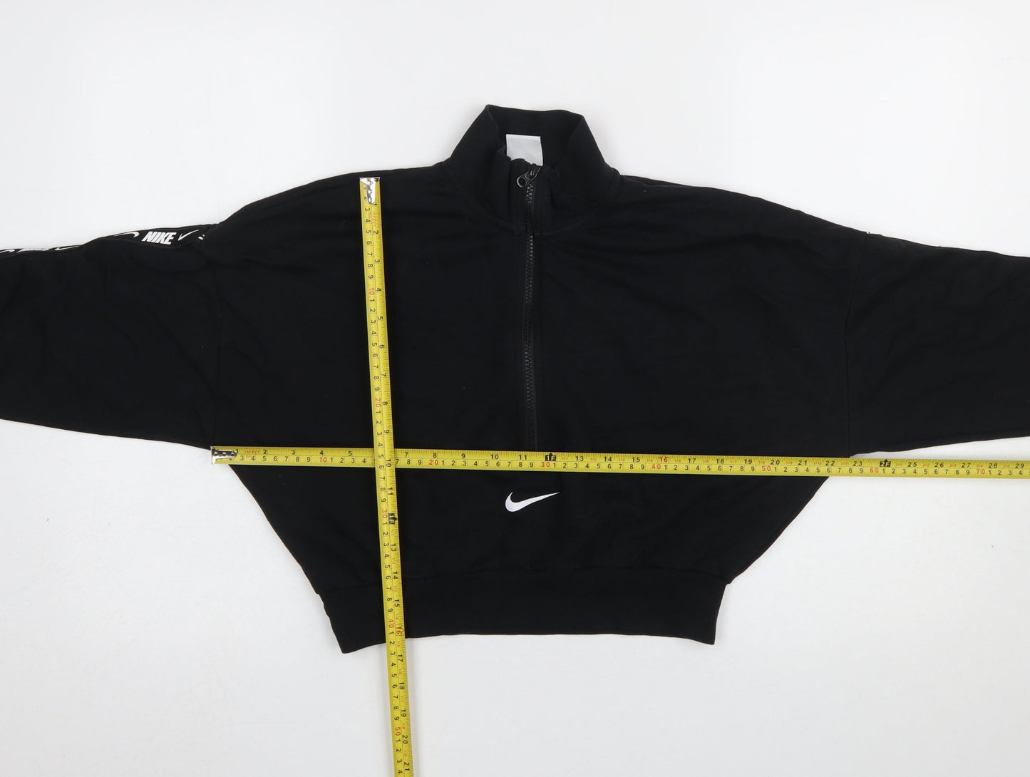Womens UK Size S Nike Black Pullover Sweatshirt