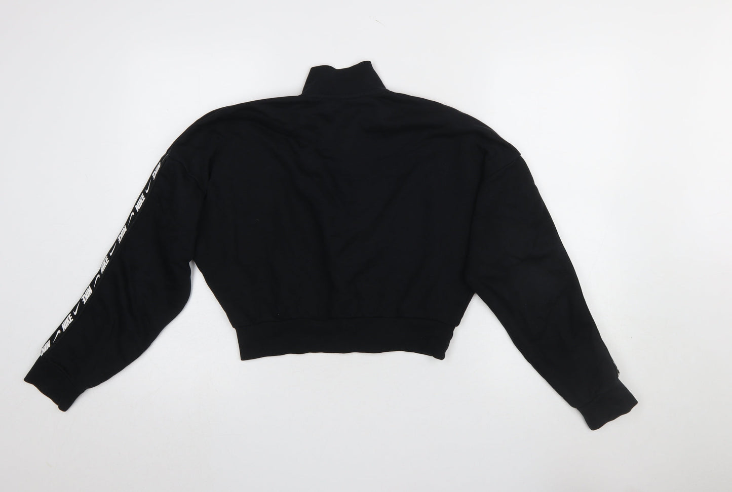 Womens UK Size S Nike Black Pullover Sweatshirt