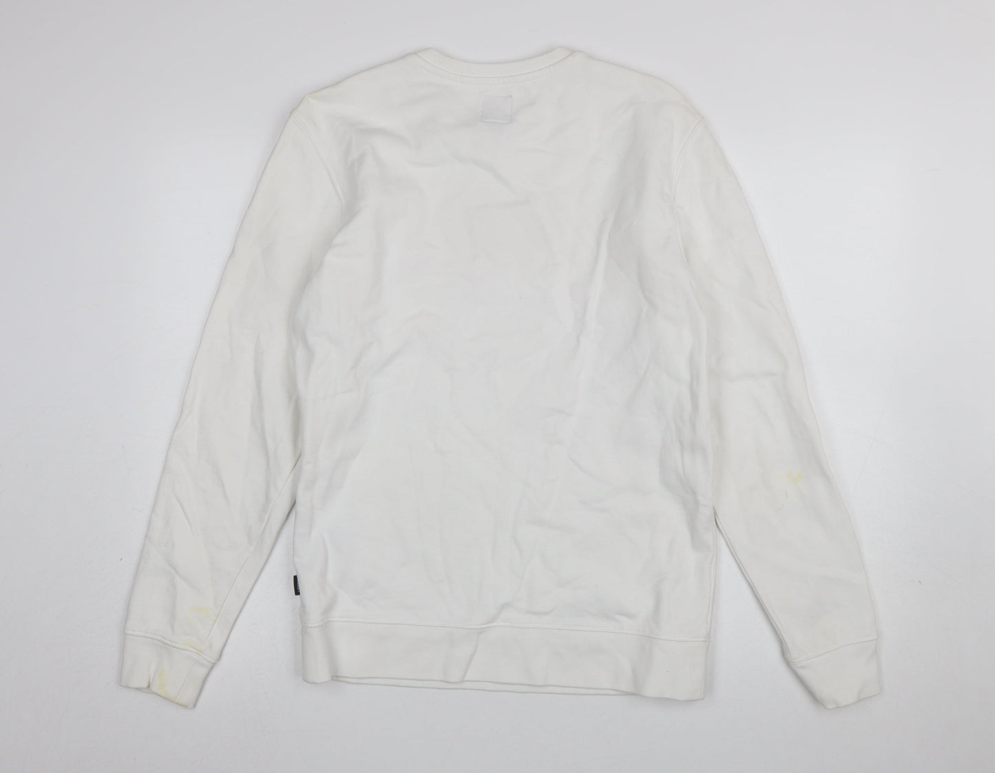 Mens UK Size S VANS White Pullover Sweatshirt
