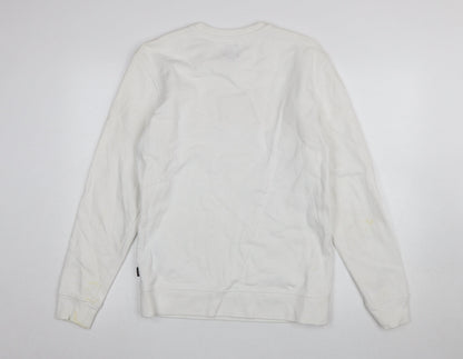 Mens UK Size S VANS White Pullover Sweatshirt