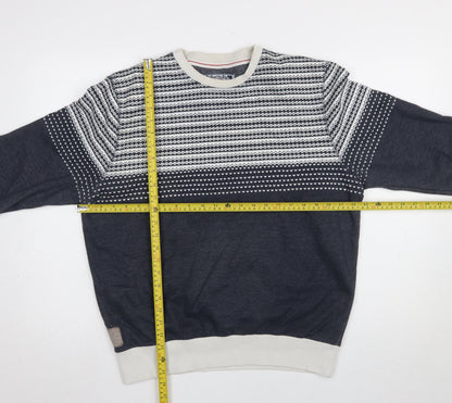 Mens UK Size L Tokyo Tigers Blue Pullover Sweatshirt