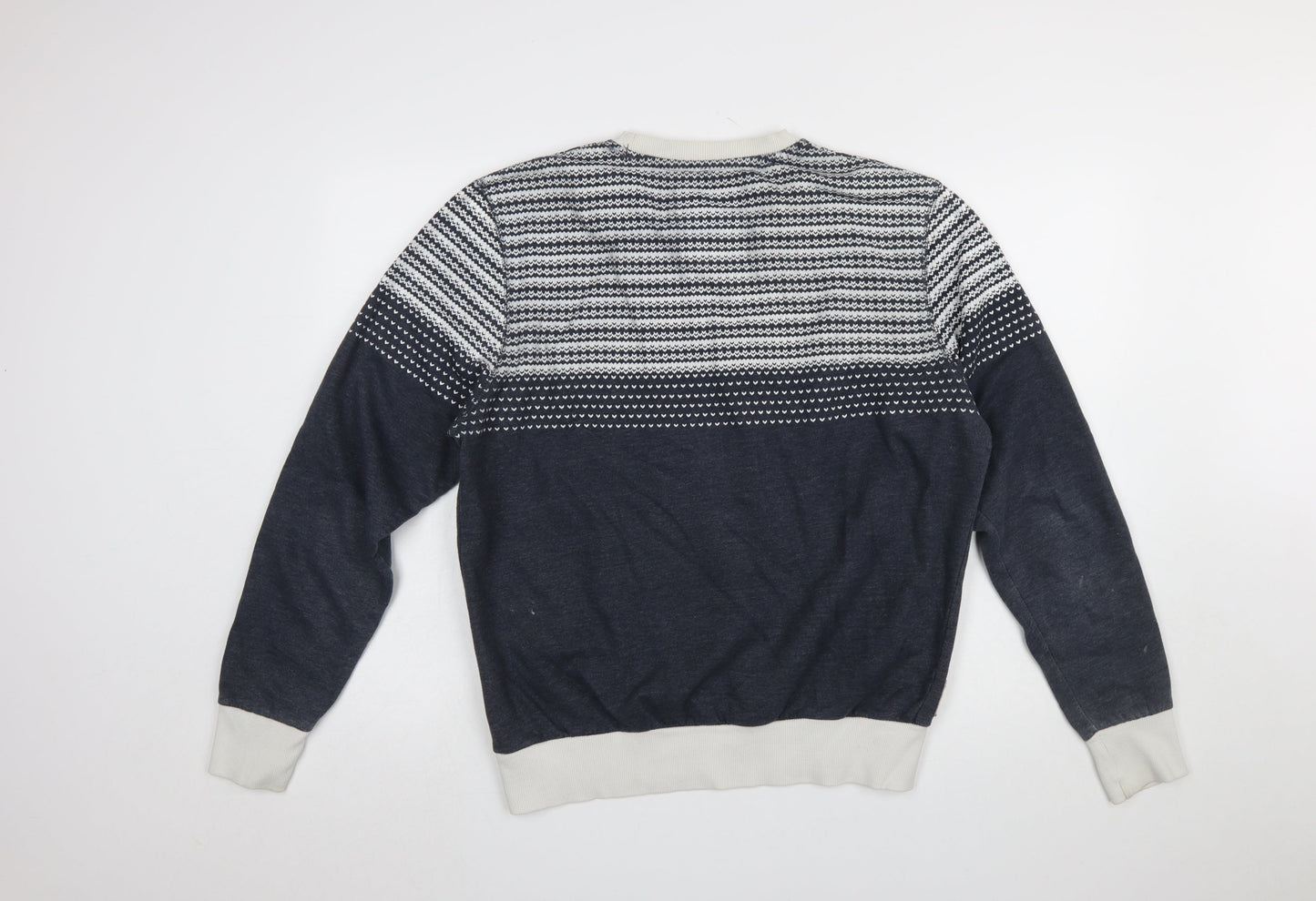 Mens UK Size L Tokyo Tigers Blue Pullover Sweatshirt