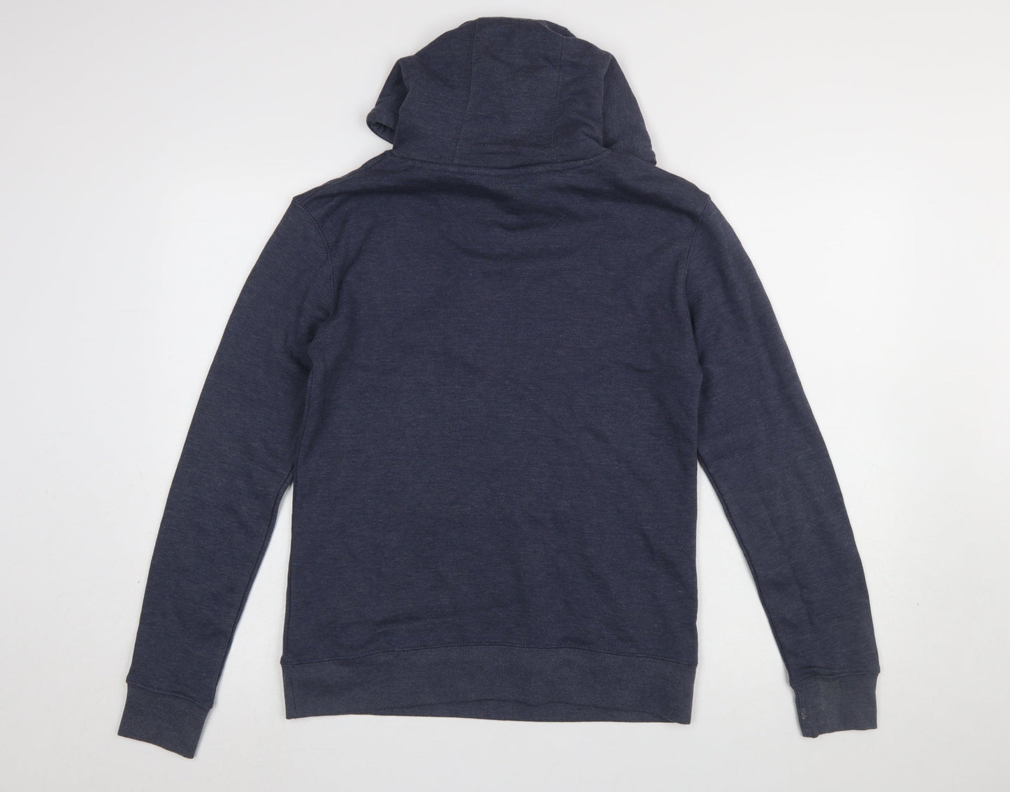 Mens UK Size S Lane Seven Blue Pullover Hoodie