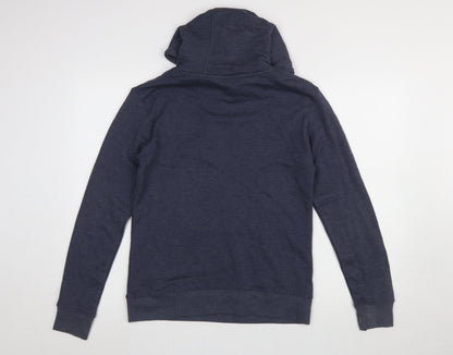 Mens UK Size S Lane Seven Blue Pullover Hoodie