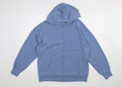 Womens UK Size XS Gilly Hicks Blue Full Zip Hoodie
