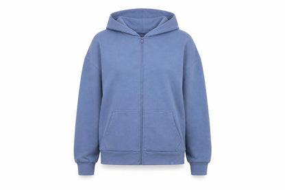 Womens UK Size XS Gilly Hicks Blue Full Zip Hoodie
