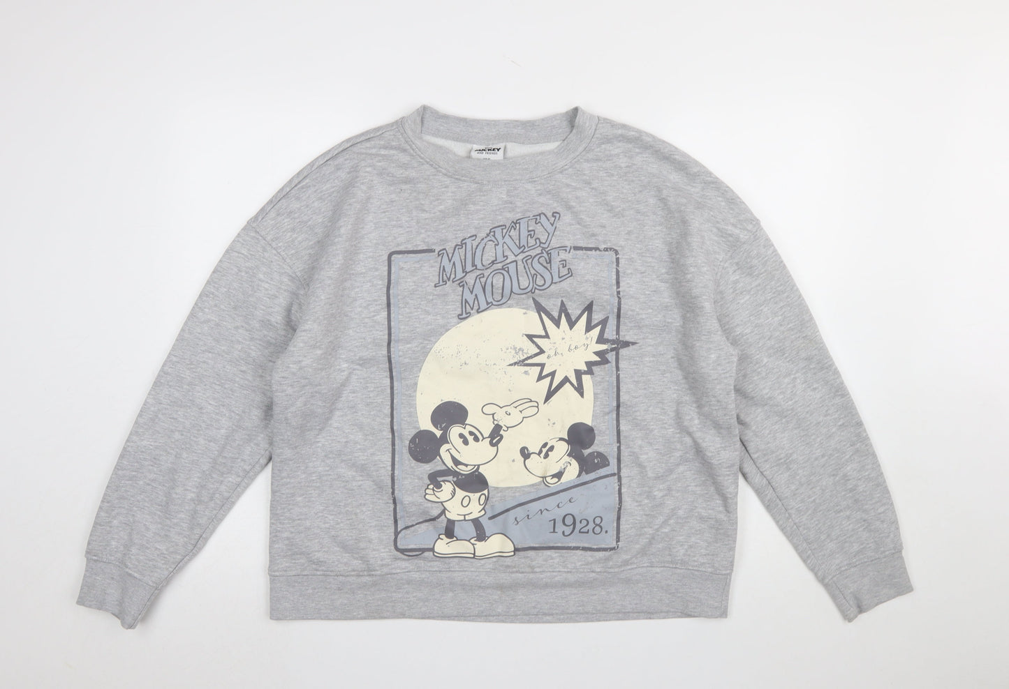 Womens UK Size XL Primark Grey Pullover Sweatshirt