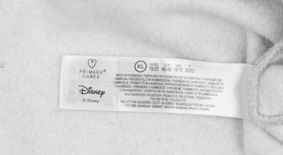 Womens UK Size XL Primark Grey Pullover Sweatshirt