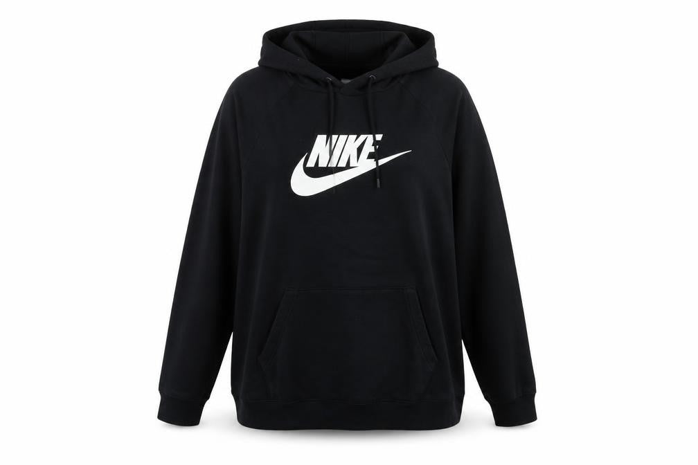 Womens UK Size 1X Nike Black Pullover Hoodie