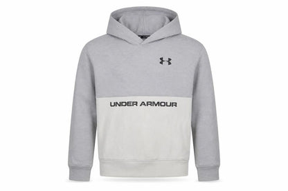 Boys UK Size 10-11 Years Under armour Grey Pullover Hoodie