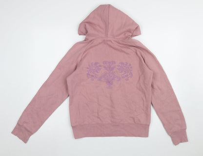 Womens UK Size S Trespass Pink Pullover Hoodie