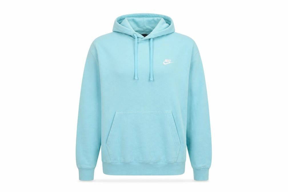 Womens UK Size M Nike Blue Pullover Hoodie
