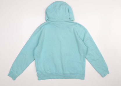 Womens UK Size M Nike Blue Pullover Hoodie