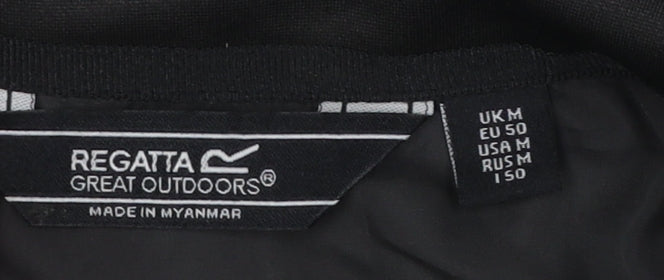 Mens UK Size M Regatta Black Soft Shell