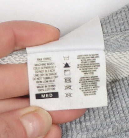 Mens UK Size M AS Colour Grey Pullover Sweatshirt