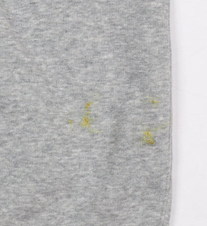 Nike Men's Grey Full Zip Hoodie M Lightweight Cotton Blend