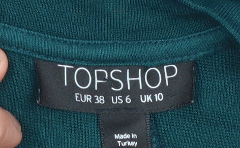 Womens UK Size 10 Topshop Bodycon Dress