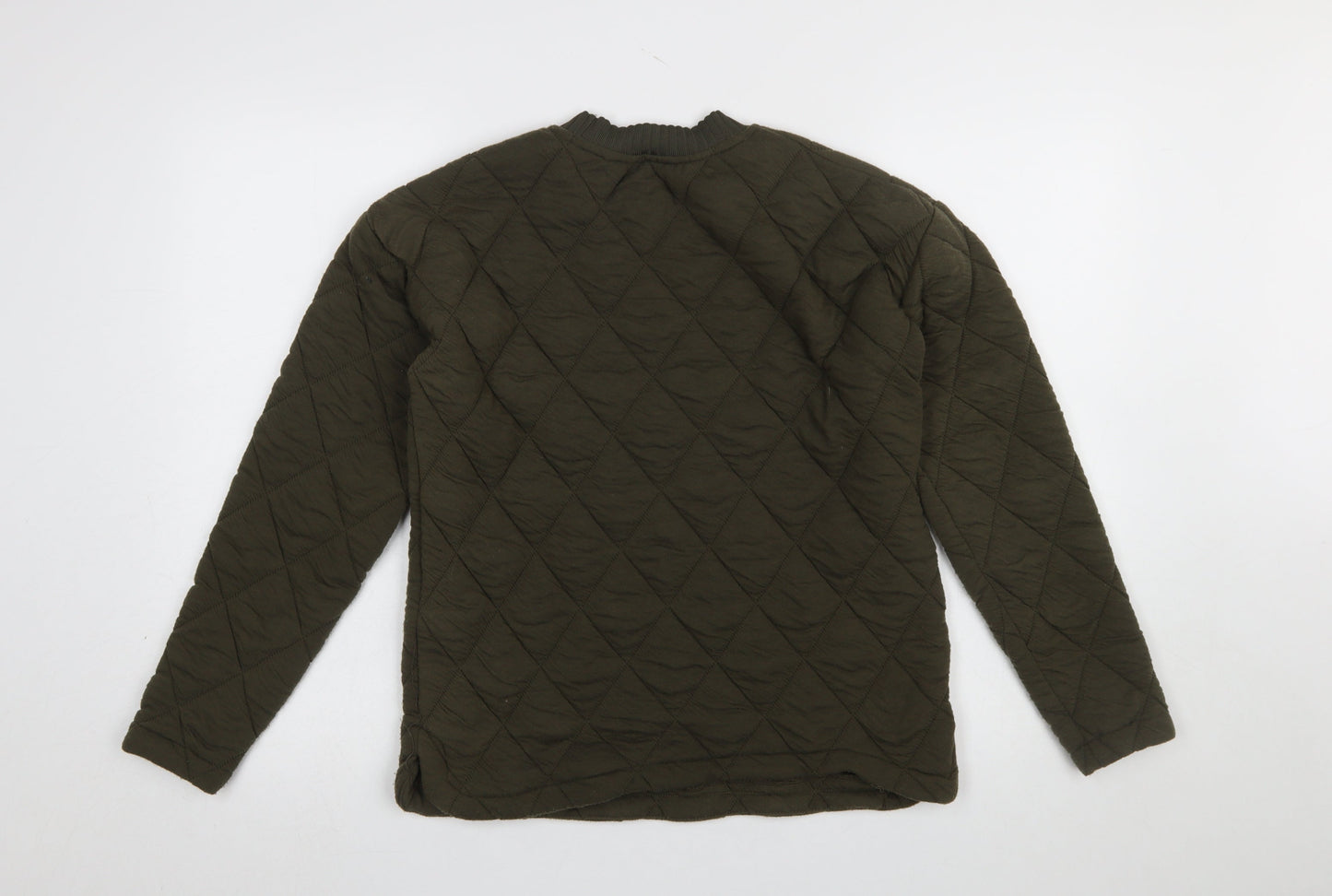 Womens UK Size XS b.young Green Pullover Sweatshirt
