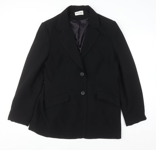 Womens UK Size 18 Long Tall Sally Tall Black Blazer