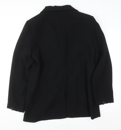 Womens UK Size 18 Long Tall Sally Tall Black Blazer