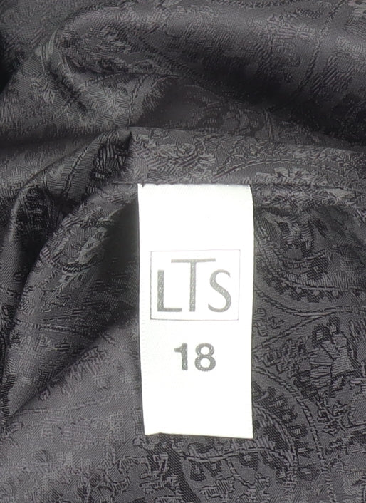 Womens UK Size 18 Long Tall Sally Tall Black Blazer