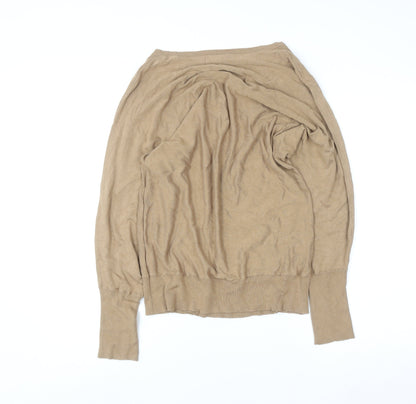 Womens UK Size S NEXT Beige Pullover Jumper