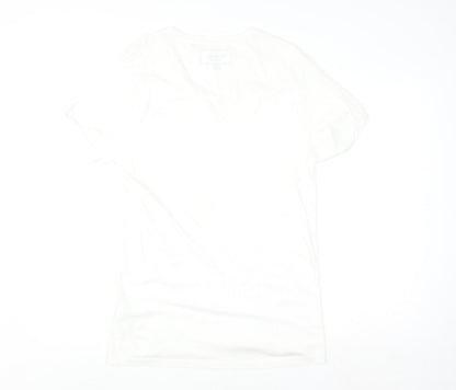 Mens UK Size S Firetrap White  T-Shirt