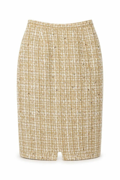 Womens UK Size 14 Alexon Straight & Pencil Tweed Skirt