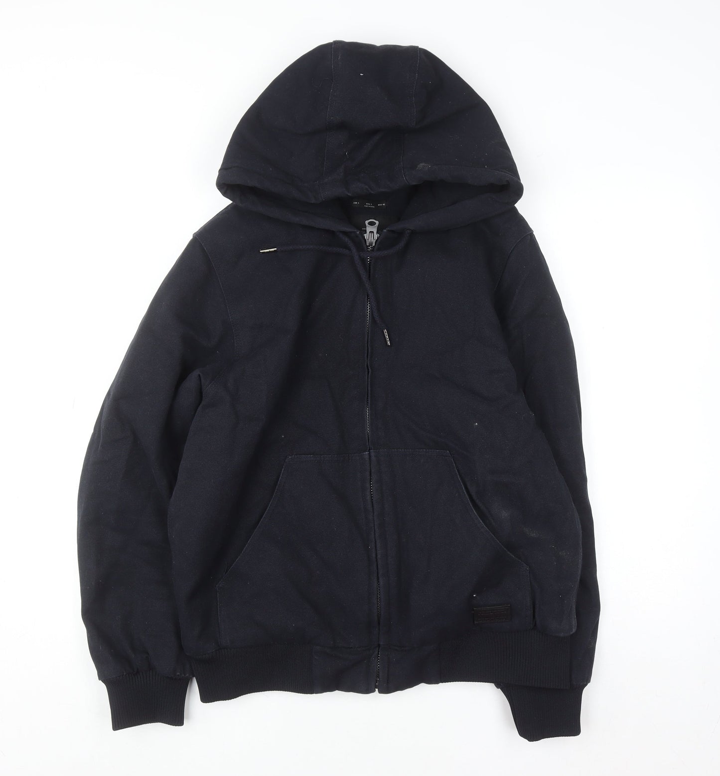 Mens UK Size L Original Denim Black Basic Jacket