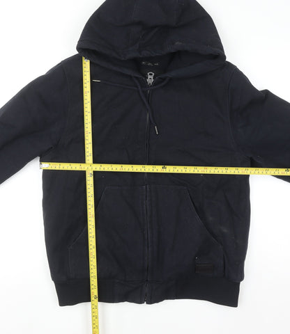 Mens UK Size L Original Denim Black Basic Jacket