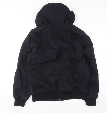 Mens UK Size L Original Denim Black Basic Jacket