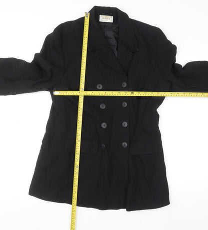 Womens UK Size 16 Robe Regular Black Suit Jacket
