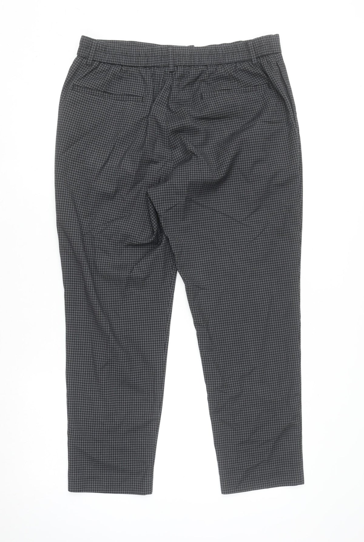 Mens UK Size 36R New Look Regular Fit Business Casual Formal Workwear Grey Trous