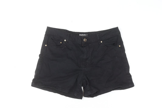 Womens UK Size 8 Stradivarius Regular Fit Shorts Shorts