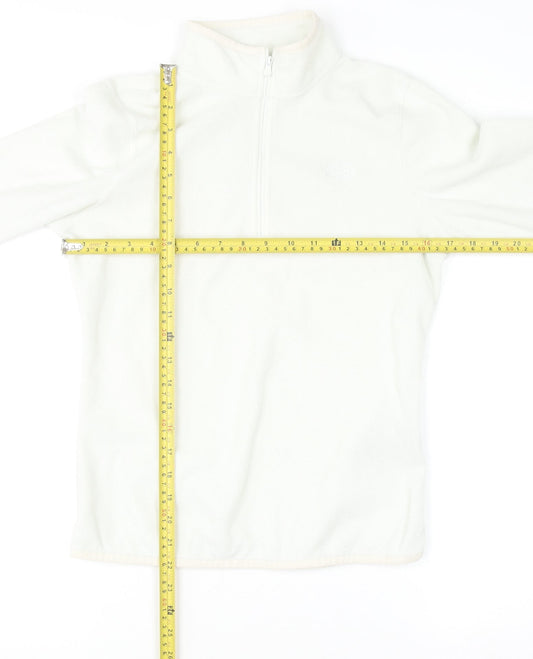 Womens UK Size S The North Face White Pullover Sweatshirt