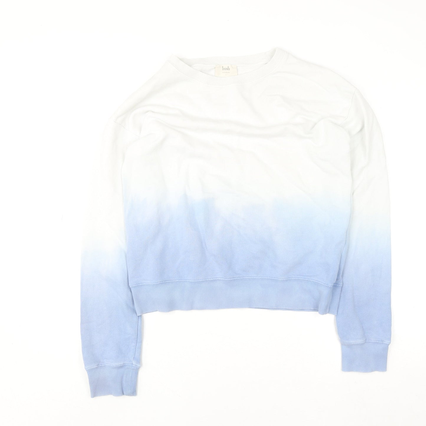 Womens UK Size S Hush Blue Pullover Sweatshirt